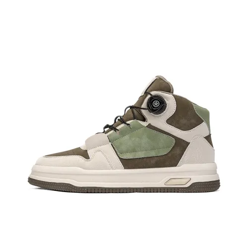 SENGUIBUCK Sock Обувь Покрытие Высокий Топ Повседневная Обувь Мужская Бежевый Черный