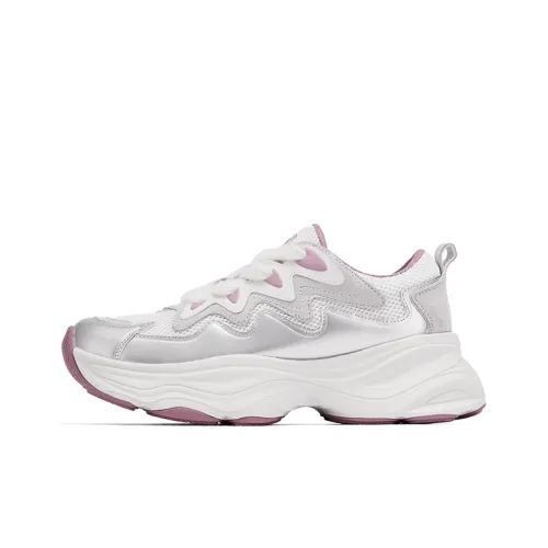 Hotwind Стич Playful Companion Коллекция визуально увеличивает рост Низкий топ Толстая подошва Кроссовки Женские