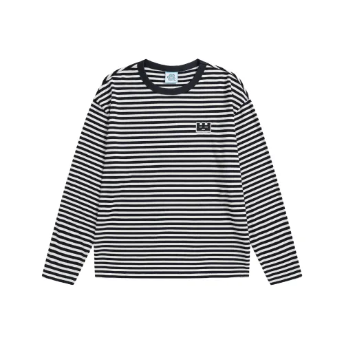 TGWALL Длинный рукав Т-рубашка Базовый слой Унисекс