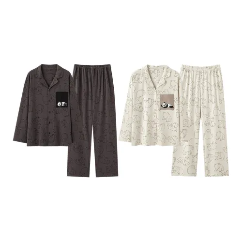 CHUDUAN Изображение Цвет Унисекс Пижамные Комплекты