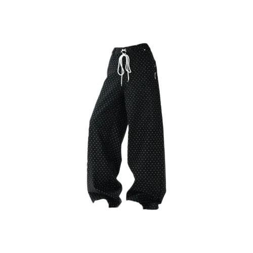 PANDA ADEVIL Черный Унисекс Джинсы