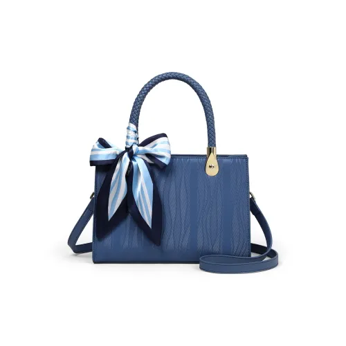 PT'SON Сумка через плечо из коровьей кожи сумка обычная женская синий бургунди