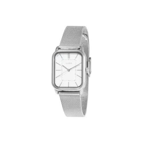 Lloyd Кварцевый механизм латунный ремешок часы 25*30 мм женские белый циферблат