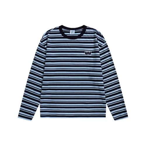 TGWALL Длинный рукав Т-рубашка Базовый слой Топ Унисекс