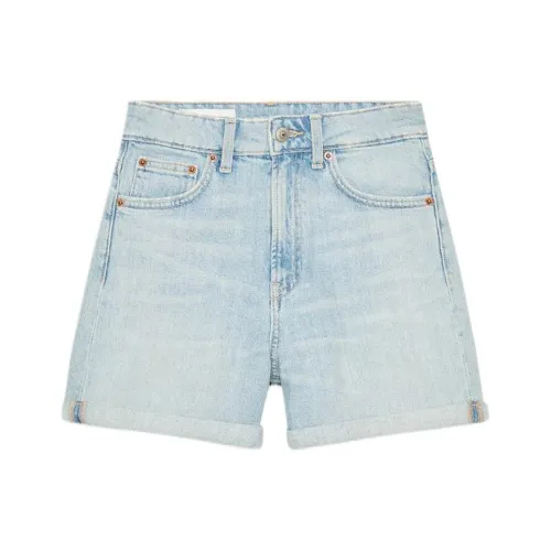 ZARA Sky Blue Женские Джинсовые Шорты