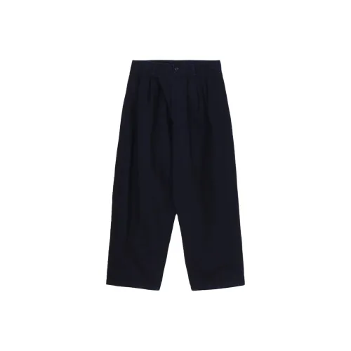 Yohji Yamamoto Pour Homme FW25 BS Узор "елочка" Деним Боковая сторона Лента Детали Брюки Джинсы Мужской