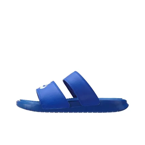 Nike Benassi Duo Слипоны Женские Blue