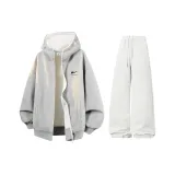 Серый Белый + Белый Фотиния Серый [Комплекты Одежды]