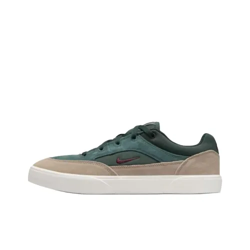 Nike SB MALOR Скейтборд Кроссовки Мужские Зеленые Коричневые