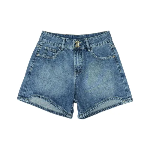 Tonlion Blue Женские джинсовые шорты