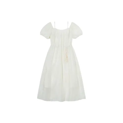 THE SEA LIFE Длинное платье с длинными рукавами женское