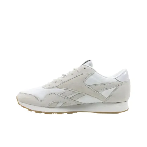 KITSUNE x Reebok Classic Nylon Беговые кроссовки Мужские Белые