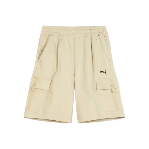 PUMA Ткани вязаные Хаки Мужские Карго Шорты
