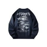 Темно-синий-белый