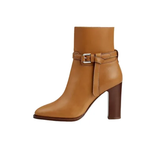 Ralph Lauren Collection Donnely Botines 9 см Женские Коричневые