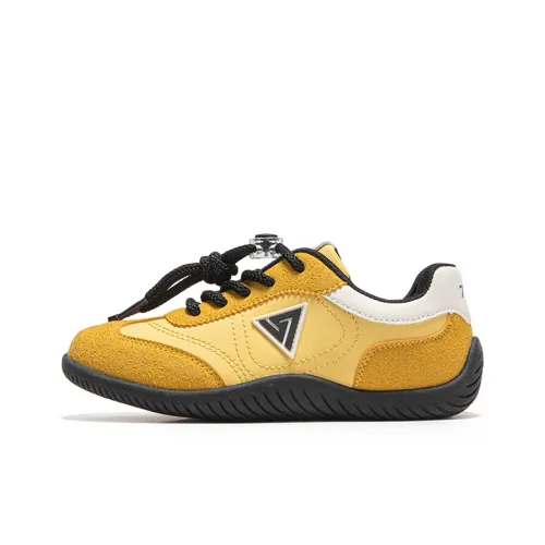 7 PE Slip Resistant Anti KICK Легкий Амортизация Низкий Топ Детские Лайфстайл Обувь Желтый Дети Возраст 3-7 Лет