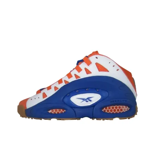 Reebok ES22 Баскетбольные кроссовки Мужские Белый Синий и Оранжевый