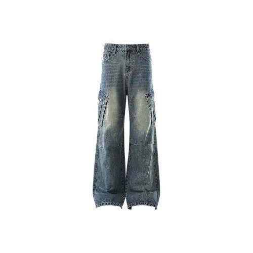 BLANKIN. Blue Unisex Jeans