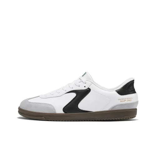 Skechers Устойчивые к истиранию Дышащие Низкие Кроссовки для скейтбординга Мужские Белые