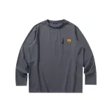 Речной камень серого цвета