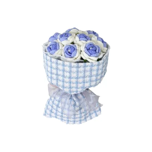 Oloy DIY Handmade Трикотажная ткань Ткани вязаные Градиентный CHANEL Inspired Розовый Букет DIY Игрушки