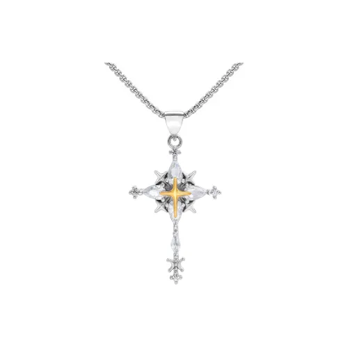 ICEGANG Циркон Ожерелья Унисекс