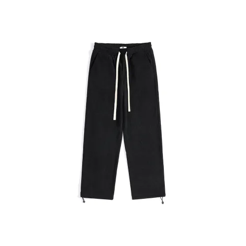 Hansca Осенний Модный Бренд Однотонный Минималистский стиль Удобные Повседневные Штаны Мужские