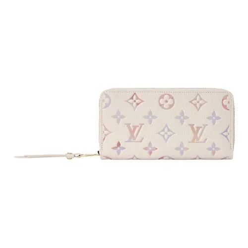 LOUIS VUITTON Кожа Кошелек Женские Ecru