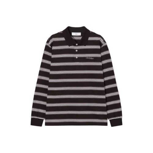 Dunst FW25 Унисекс Multi Stripe Collared T-Shirt T-Shirt Унисекс