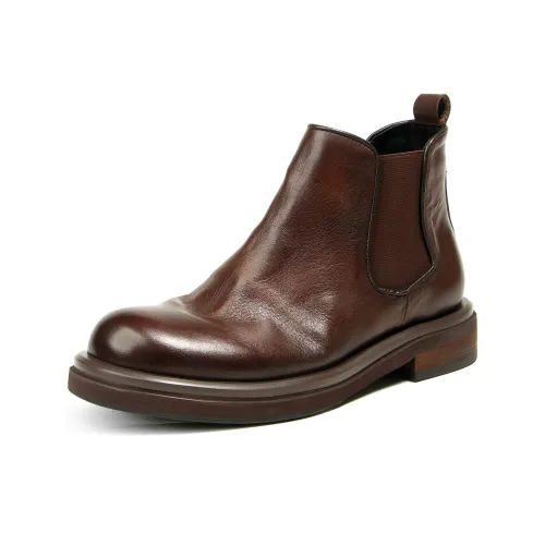 H2 Винтаж Британский Классический Мужская Обувь Челси Мужская