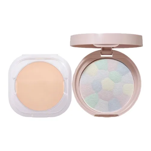 CANMAKE Ограниченная серия CHANEL Inspired Хлопковая конфета Пудра Естественный Длинный Срок хранения 6,5г+4г