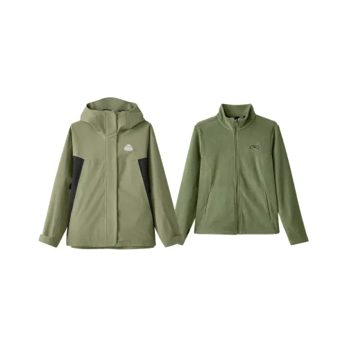 Skechers Куртки и Пальто Женские Karama Зеленый