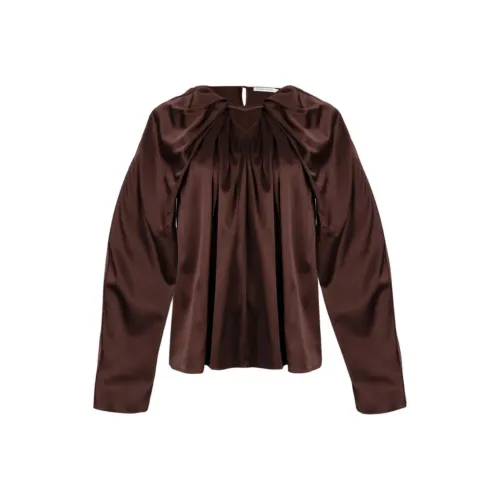Viktoria Chan Коричневый Женские Рубашки