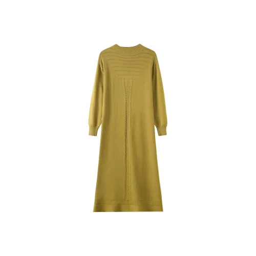 TUCANO Длинное платье с длинными рукавами женское