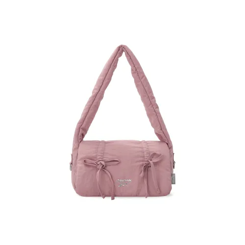 Reebok Ткань Плечевая Сумка Стандартная Женская Розовая Фиолетовая Синяя Серая