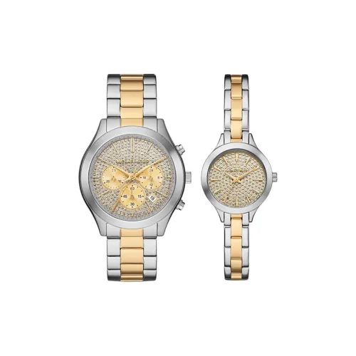 MICHAEL KORS Наручные часы Кварцевый механизм Нержавеющая сталь Ремешок 42 мм Серебристый циферблат Унисекс