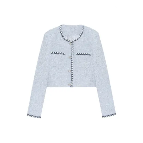 GRAYISMOON Светло-синие женские куртки