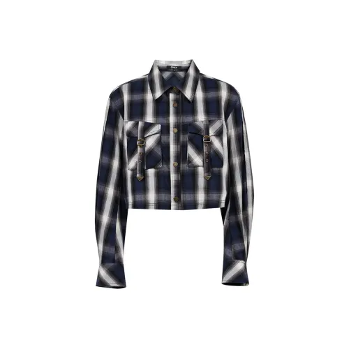 Only HF1 Glen Клетчатые Женские Рубашки