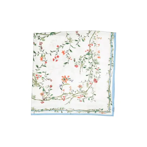 Шарфы из шелка Givenchy унисекс разноцветные