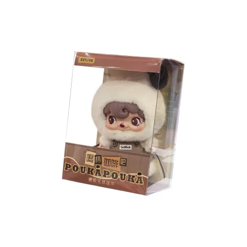 52TOYS POUKAPOUKA Have A Чашка OF Кофе Модный Аниме мерч Фигурки Игрушка Декоративные изделия Прозрачный Слепой Бокс с Карточкой