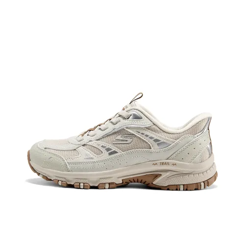 Skechers OUTDOOR WOMENS Поддержка Легкий Низкий Топ Альпинизм Походная обувь Женская Айвори