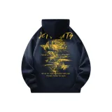 Темно-синий-желтый