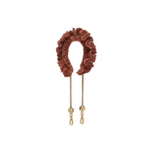 FENDI Ramskin Сумка Ремень Женский Коричневый