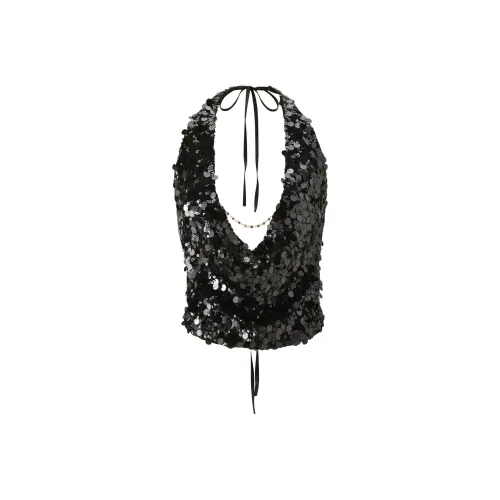 Tiger Mist Черные Женские Майки