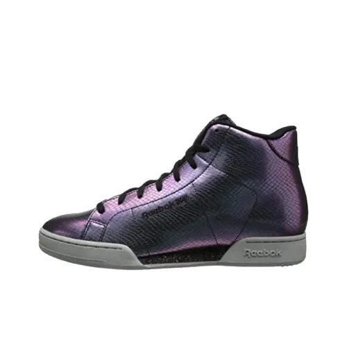 Reebok MID Топ Скейтборд Кроссовки Унисекс Фиолетовый