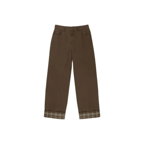 ROMI STUDIO Кофейно-коричневые Женские Джинсы