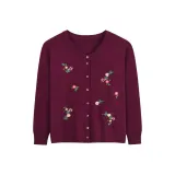 Кожаный красный