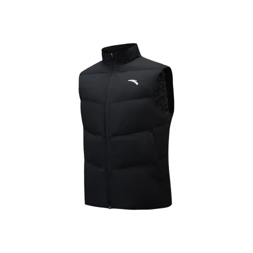 Anta Пуховый жилет Мужской Основной черный