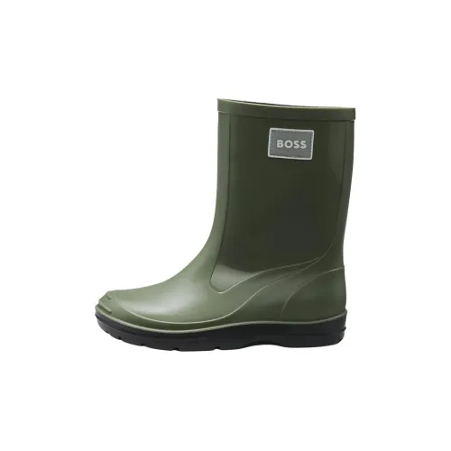 Hugo Boss Детские резиновые сапоги Зеленый Детский