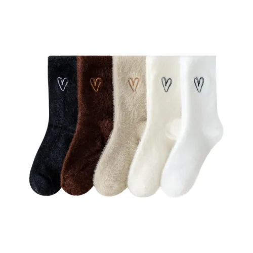 MIIOW Носки Crew Женские упаковка из 5 пар